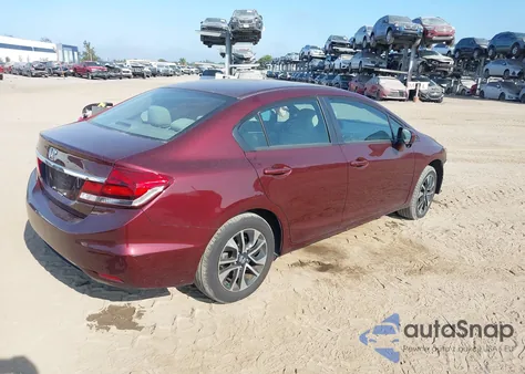 2015 Honda Civic Ex from USA, damaged, VIN 19XFB2F87FE092706